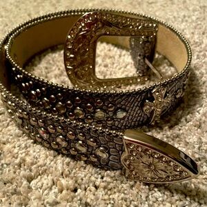Rock-N-Roll rhinestone studded belt